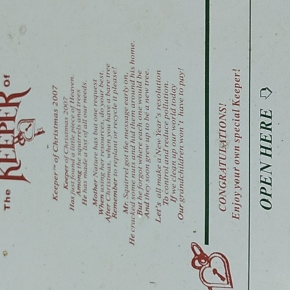 The Keeper of Christmas #184 of 2000 from 2007 - Picture 4 of 5